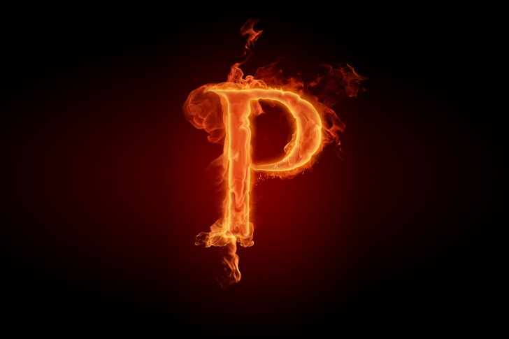 Das Letter P Wallpaper