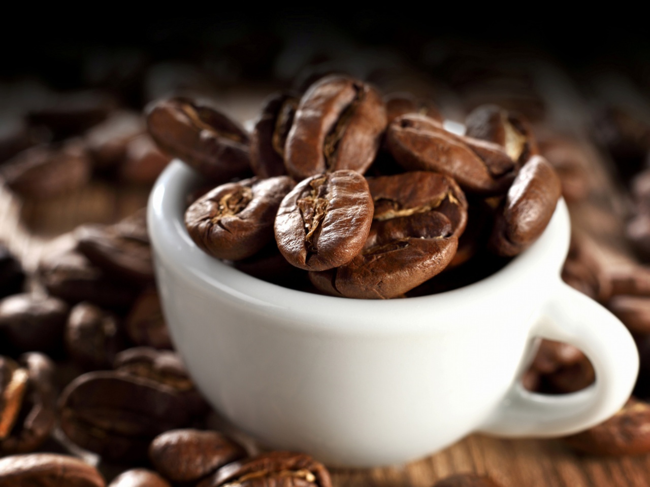 Das Arabica Coffee Beans Wallpaper 1280x960