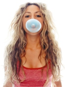 Sfondi Shakira And Bubble Gum 132x176