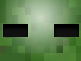 Fondo de pantalla Minecraft Zombie 320x240