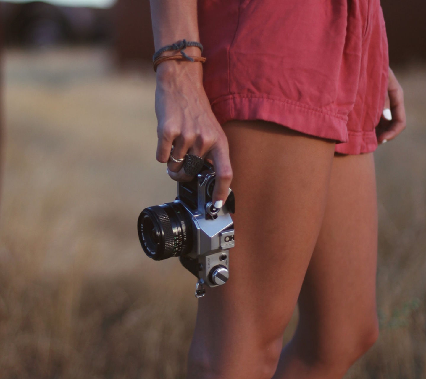 Girl With Photocamera screenshot #1 1440x1280