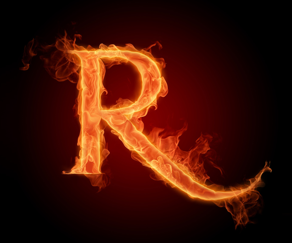 Fire Alphabet Letter R screenshot #1 960x800