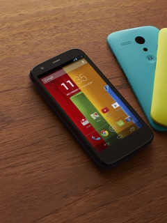 Das Motorola MotoG OS Android Wallpaper 240x320