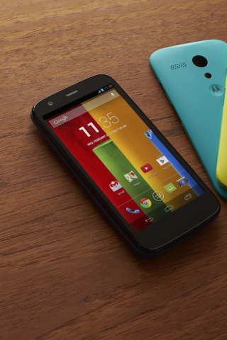 Fondo de pantalla Motorola MotoG OS Android 320x480