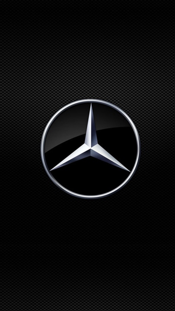 Обои Mercedes Logo 360x640