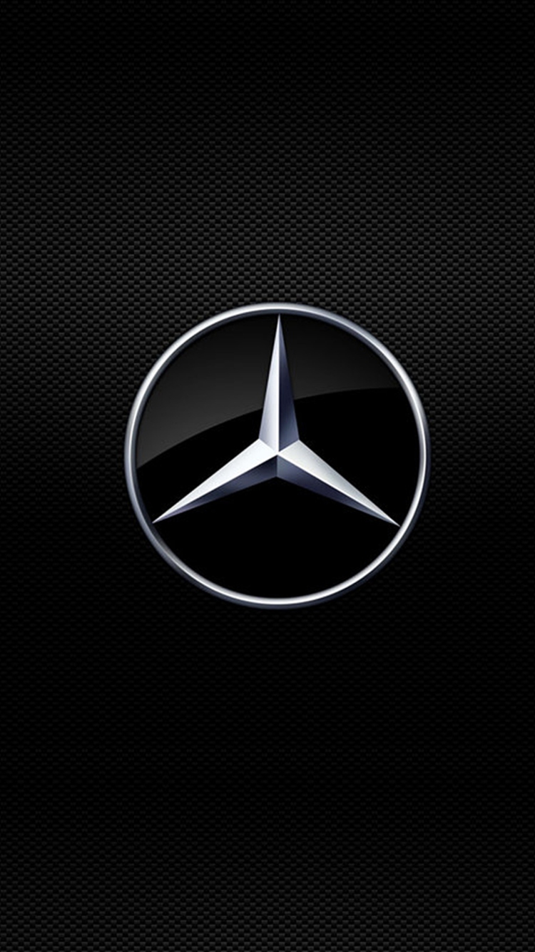 Mercedes Logo wallpaper 750x1334