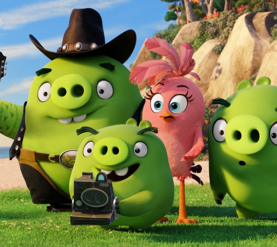 Fondo de pantalla The Angry Birds Movie Pigs 960x854