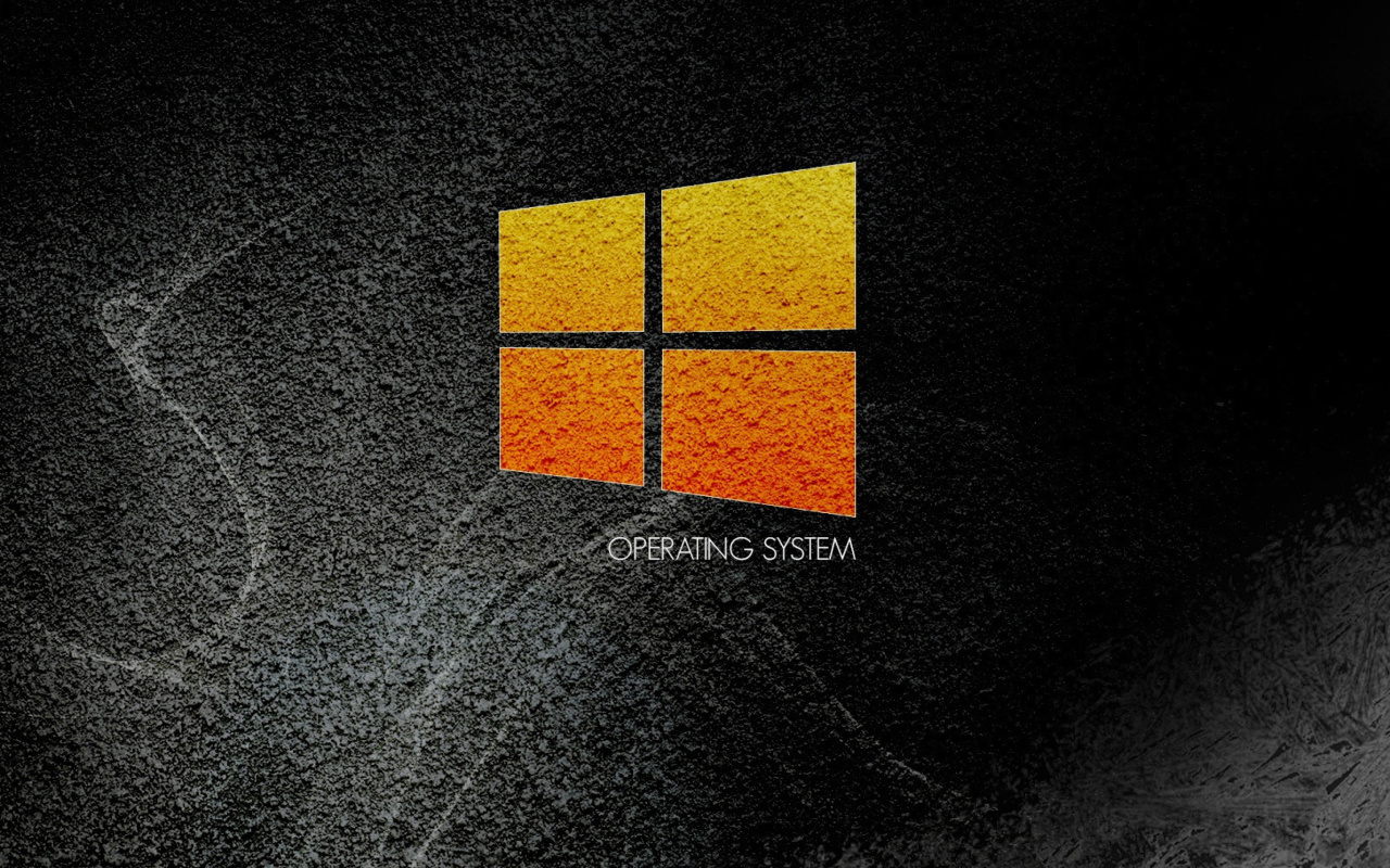Das Windows 10 Dark Wallpaper 1280x800