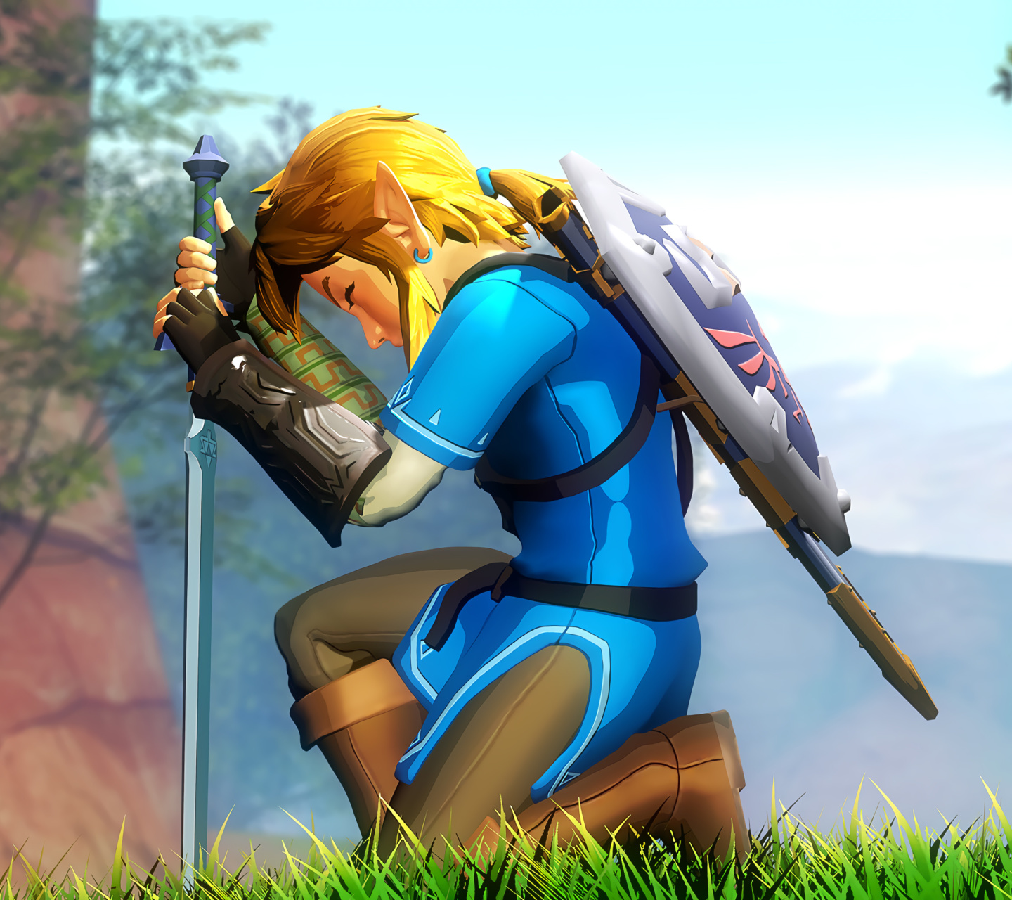 Screenshot №1 pro téma The Legend of Zelda 1440x1280