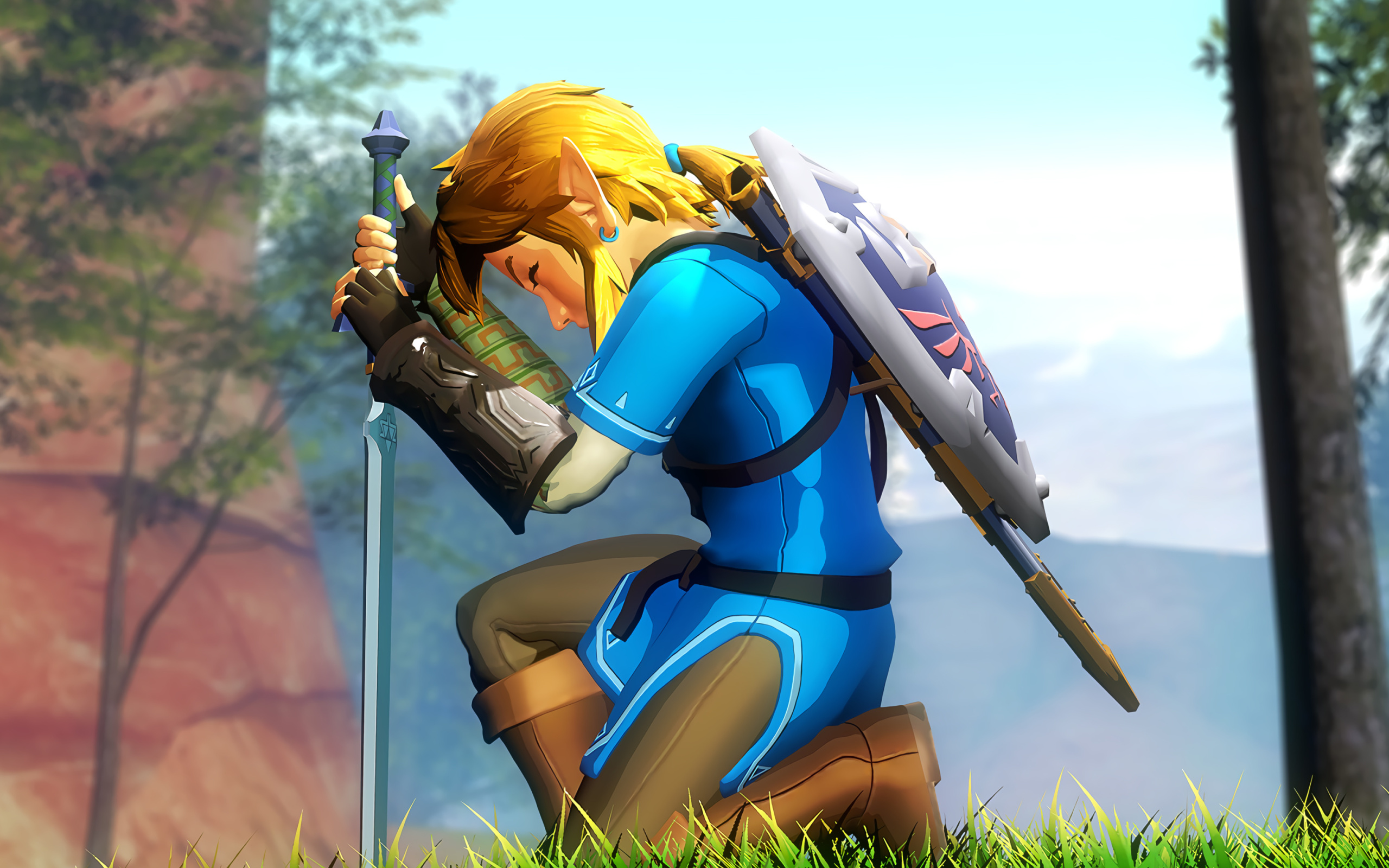 Screenshot №1 pro téma The Legend of Zelda 2560x1600