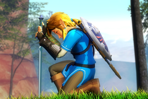 Das The Legend of Zelda Wallpaper 480x320