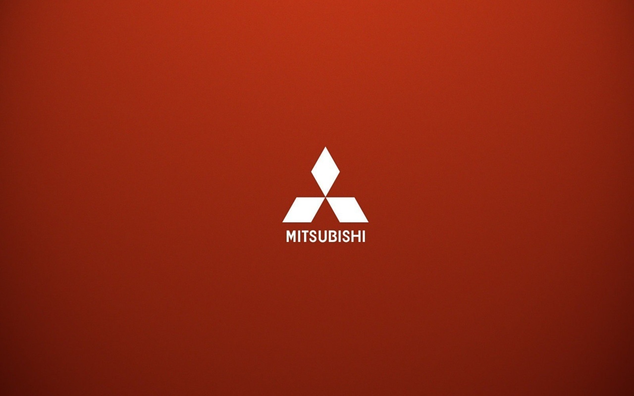 Mitsubishi logo wallpaper 1280x800
