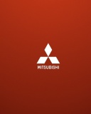 Das Mitsubishi logo Wallpaper 128x160