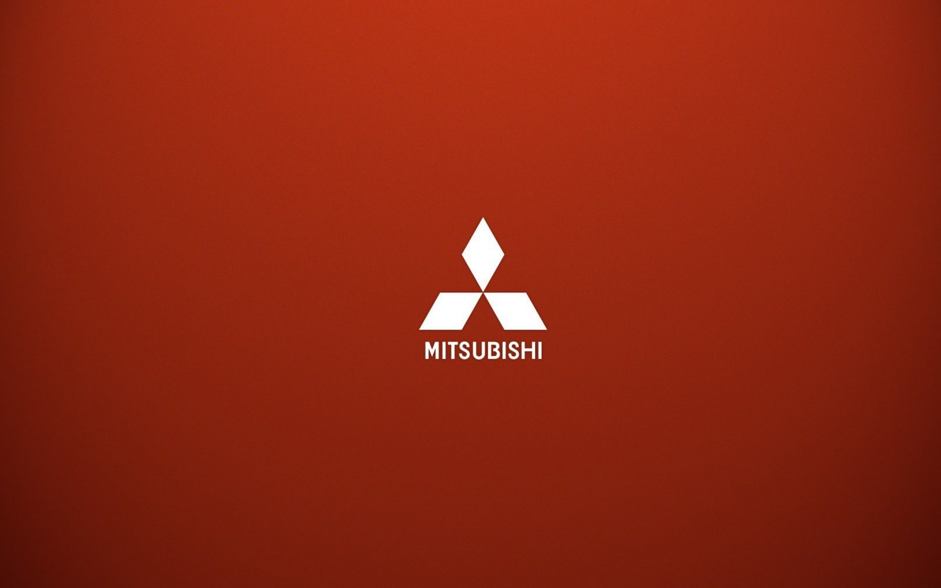 Обои Mitsubishi logo 1920x1200