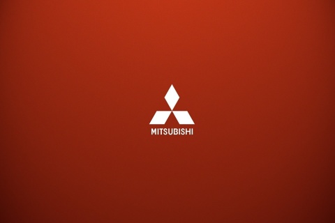 Mitsubishi logo wallpaper 480x320