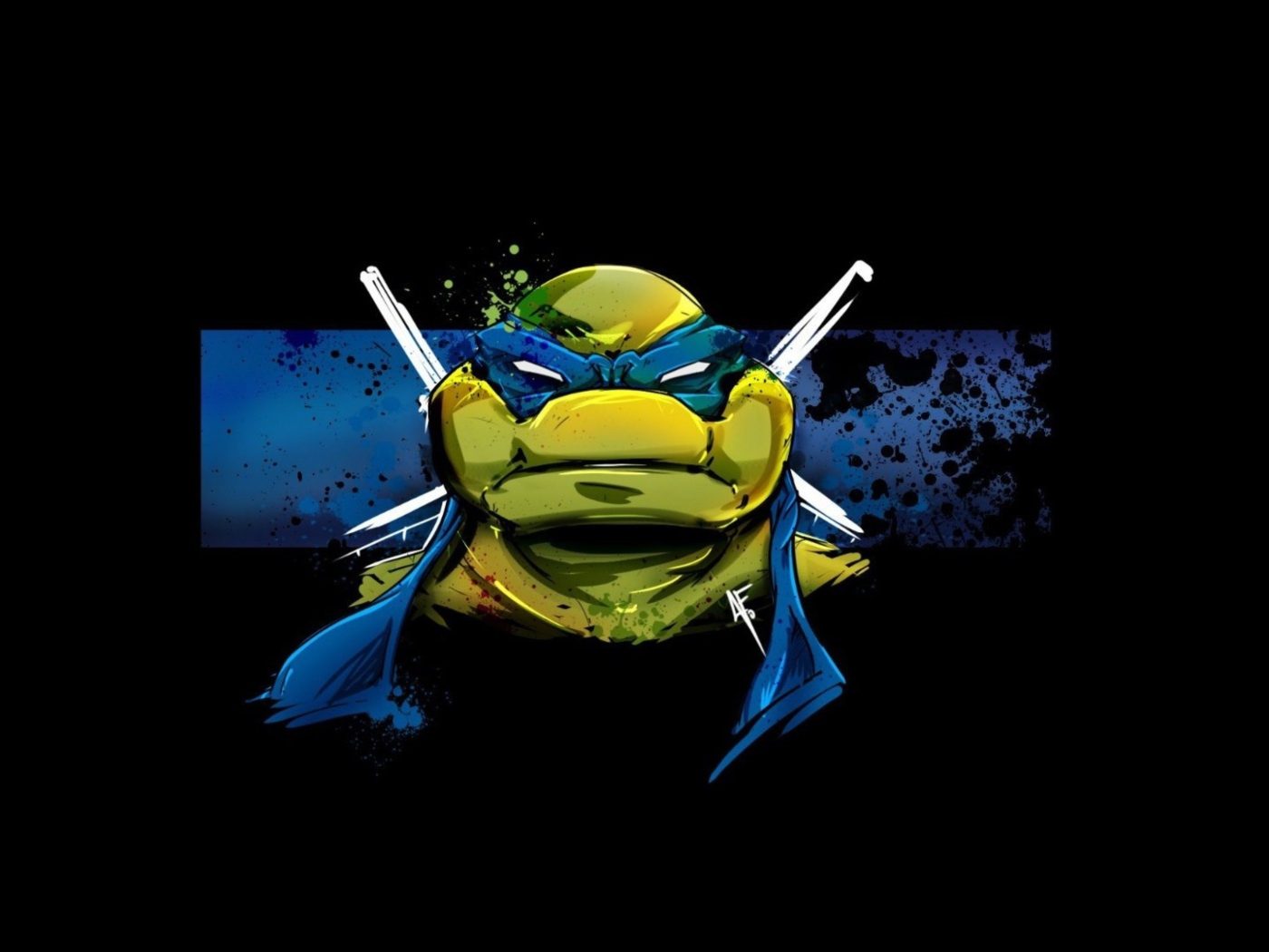 Screenshot №1 pro téma Ninja Turtles TMNT 1400x1050