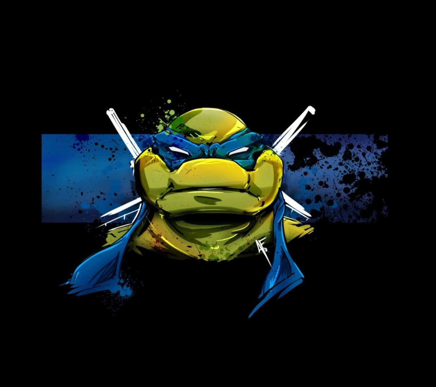 Das Ninja Turtles TMNT Wallpaper 1440x1280
