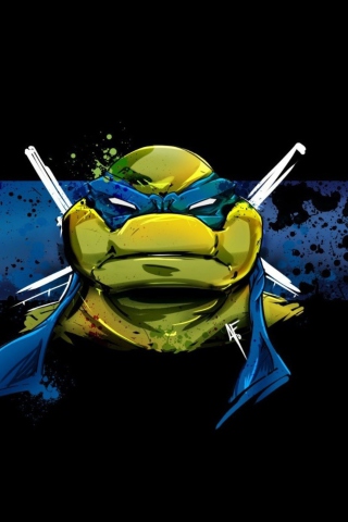 Das Ninja Turtles TMNT Wallpaper 320x480