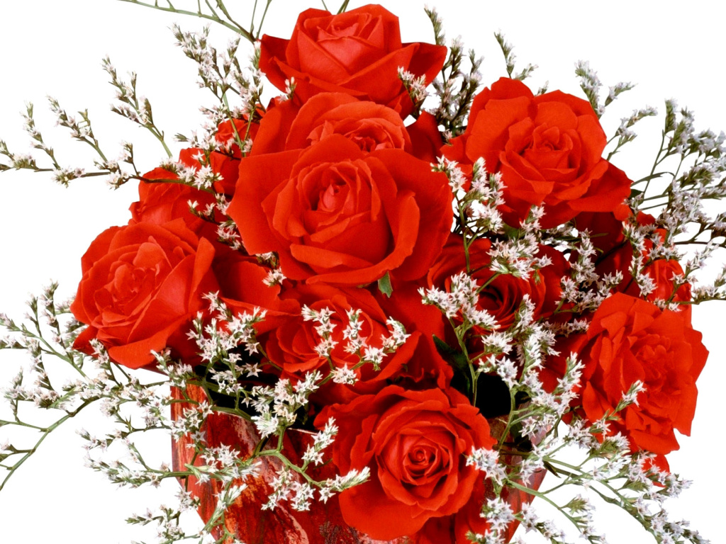Screenshot №1 pro téma Roses Bouquet 1024x768