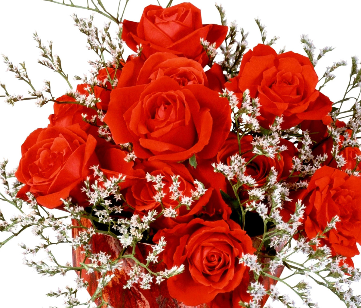 Fondo de pantalla Roses Bouquet 1200x1024