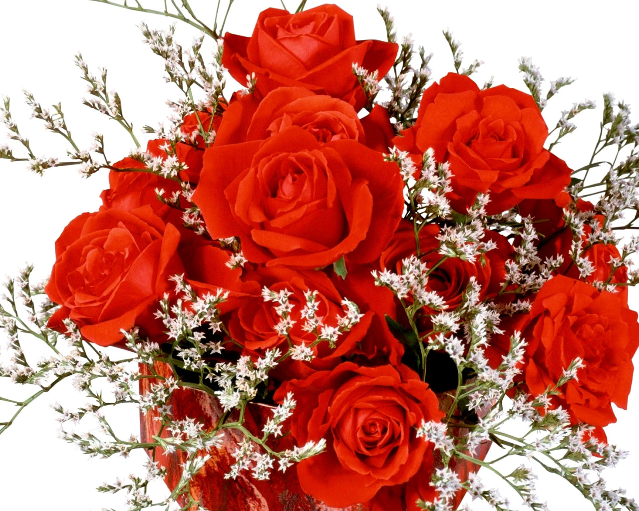 Fondo de pantalla Roses Bouquet 1280x1024