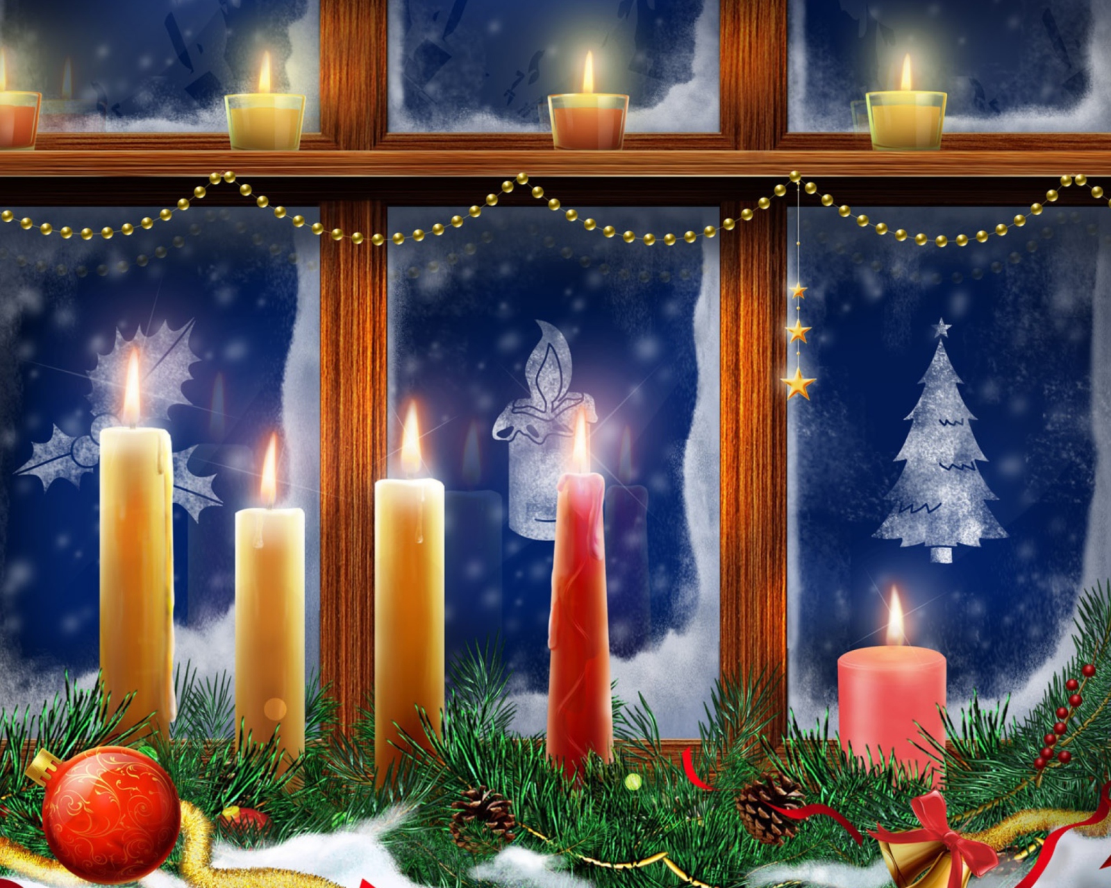 Screenshot №1 pro téma Christmas Warmth 1600x1280