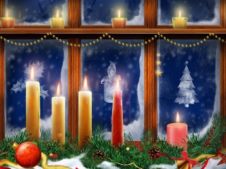 Fondo de pantalla Christmas Warmth 320x240