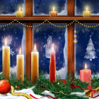 Christmas Warmth - Obrázkek zdarma pro 128x128