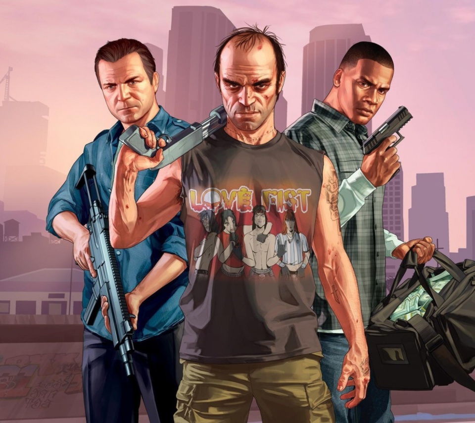 Grand Theft Auto V Band wallpaper 960x854