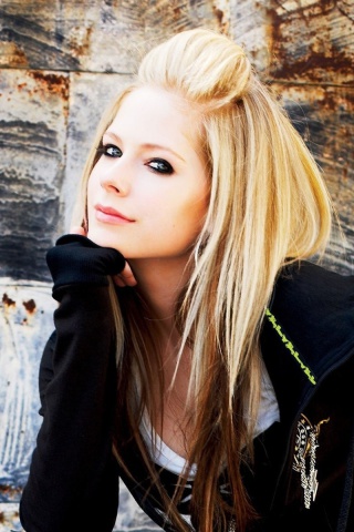 Das Avril Lavigne Wallpaper 320x480