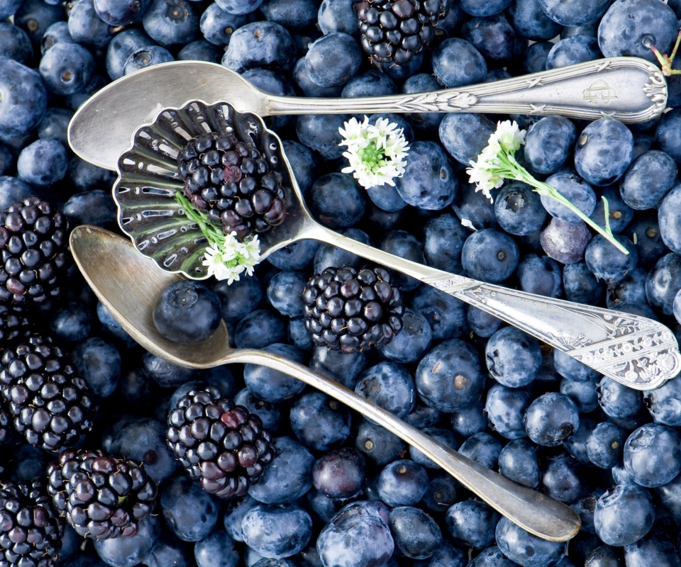 Blackberries & Blueberries screenshot #1 960x800