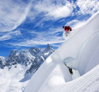 Skiing In France sfondi gratuiti per iPad mini