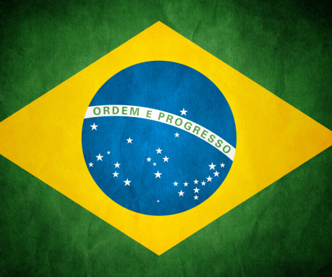 Screenshot №1 pro téma Brazil Flag 480x400