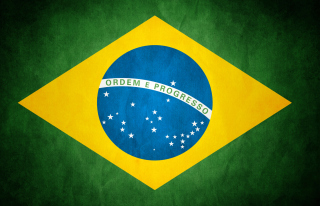 Brazil Flag - Obrázkek zdarma pro 1366x768