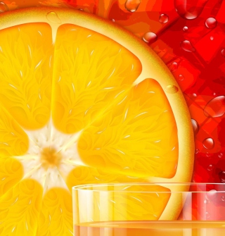 Juicy Orange - Obrázkek zdarma pro iPad