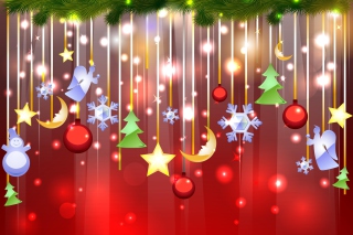 Christmas Decorations - Obrázkek zdarma pro Samsung Galaxy Ace 4