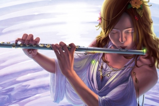 Musical Instrument Flute - Obrázkek zdarma pro 1080x960