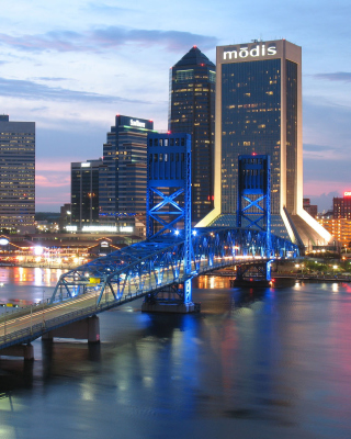 Jacksonville Evening sfondi gratuiti per Nokia Asha 311