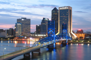 Jacksonville Evening - Obrázkek zdarma pro Nokia Asha 205