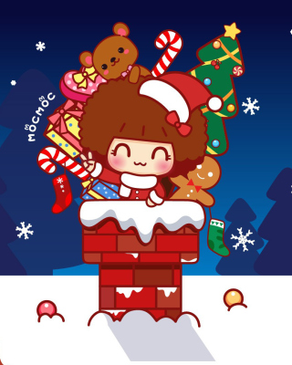 Kostenloses Merry Christmas Wallpaper für Nokia X3-02