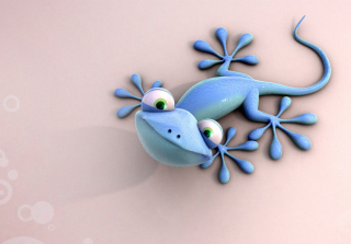 Картинка Cute Iguana для андроида