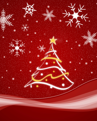 Kostenloses Christmas Tree Wallpaper für Nokia 5800 XpressMusic