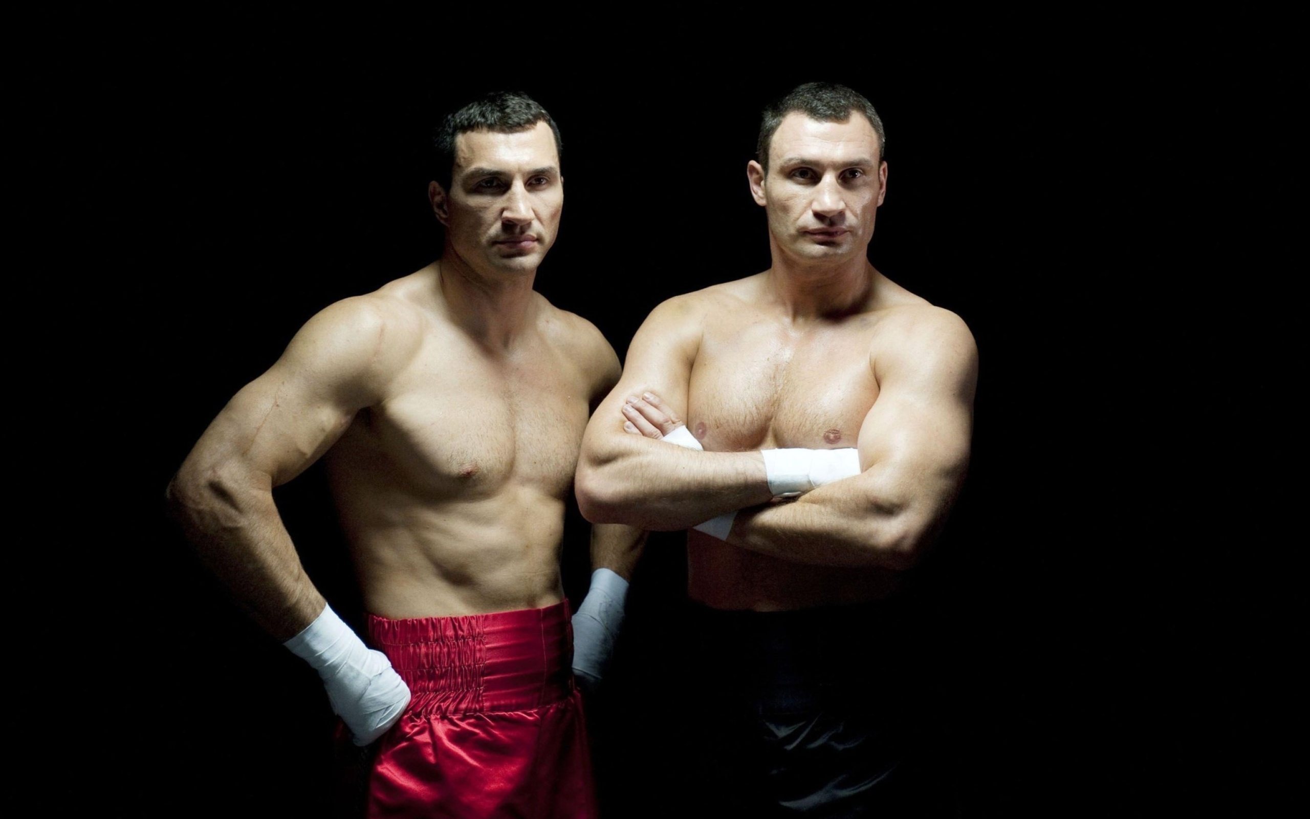 Screenshot №1 pro téma Klitschko brothers Wladimir and Vitali 2560x1600