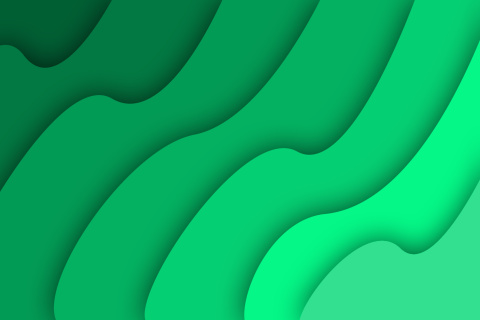 Sfondi Green Waves 480x320