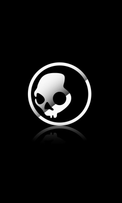 Das Skull Wallpaper 240x400