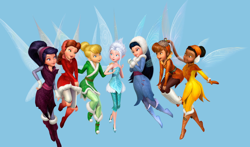 Screenshot №1 pro téma Tinkerbell and the Mysterious Winter Woods 1024x600