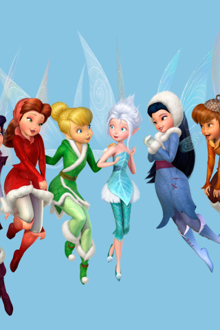 Screenshot №1 pro téma Tinkerbell and the Mysterious Winter Woods 320x480