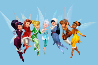 Tinkerbell and the Mysterious Winter Woods Wallpaper for Android, iPhone and iPad