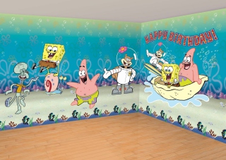 Spongebob Happy Birthday - Obrázkek zdarma pro Fullscreen Desktop 1280x960