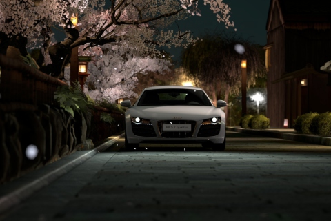 Screenshot №1 pro téma Audi R8 480x320